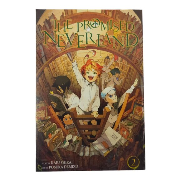 The Promised Neverland 4 Volumes Manga Paperback Books Kaiu Shirai Posuka Demizu - Picture 12 of 14